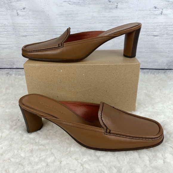 Cole Haan Shoes - Cole Haan Country Slide On Heel 7 1/2B Leather